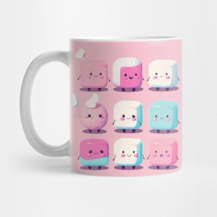 Adorable Marshmallow Family Mug